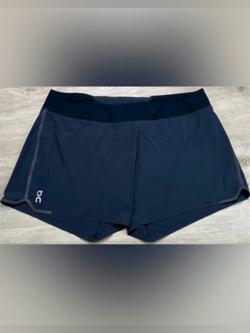 On Running Women's Performance Running Shorts Black Activewear Athletic $80 NWT